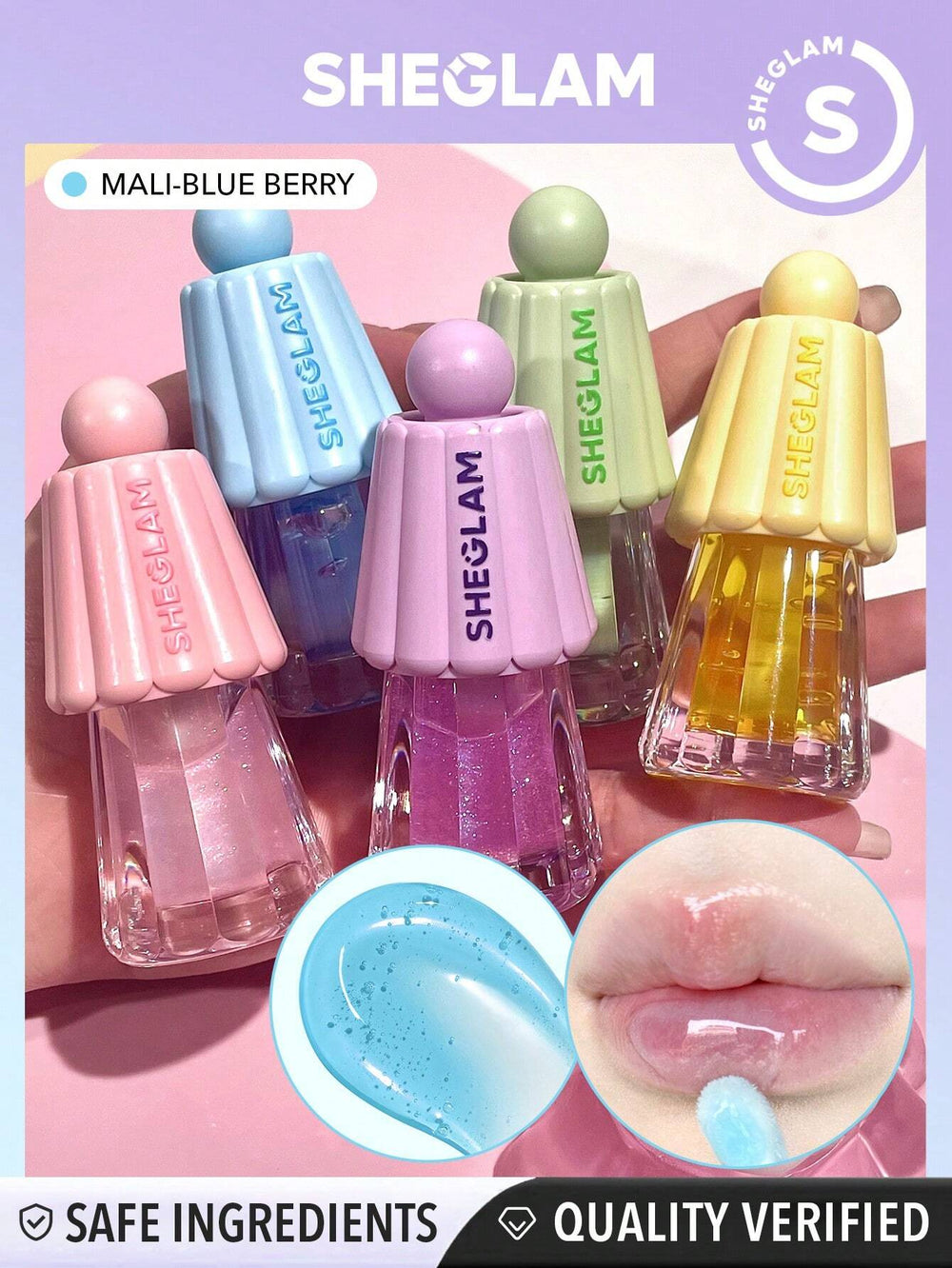 SHEGLAM Jelly Wow Hydrating Lip Oil