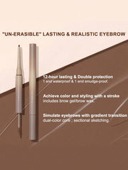 Sheglam Full Me In 2 in 1 - Eyebrow Pencil and Cream - Multi Color