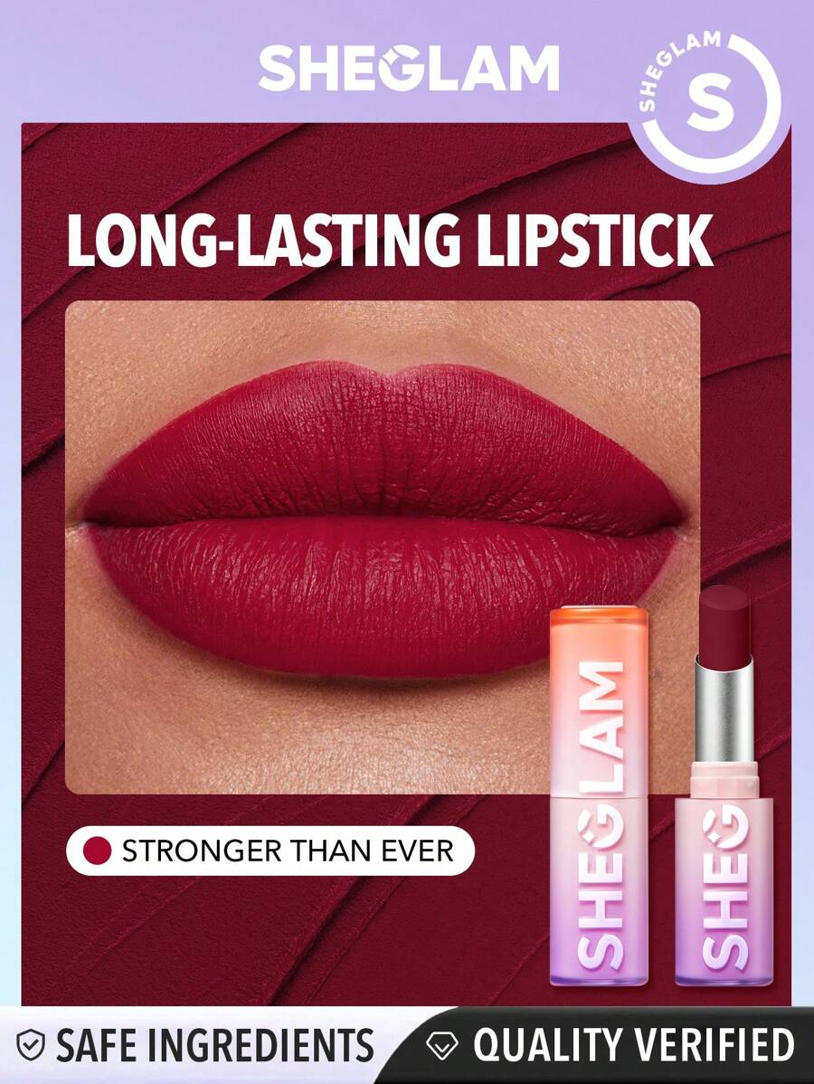 Sheglam Dynamat Boom Long lasting matte lipstick