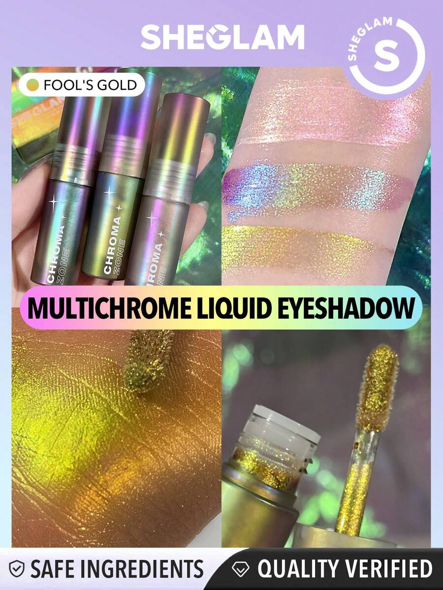 SHEGLAM Chroma Zone Multichrome Liquid Eyeshadow