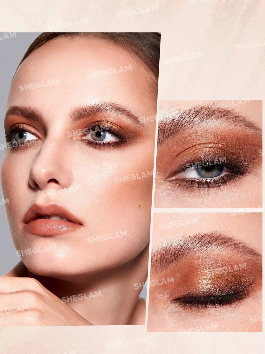 Sheglam Eyeshadow Palette 15-Color Matte Gilding Shimmer