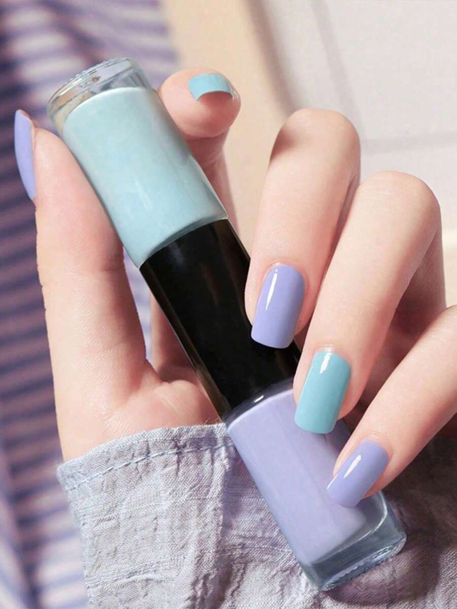 Shein Bolania 2-Color Quick Dry Nail Polish