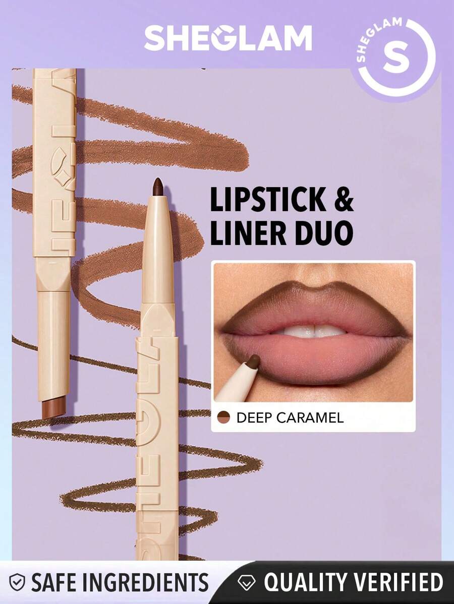 Sheglam Glam 101 Lipstick and Liner Duo