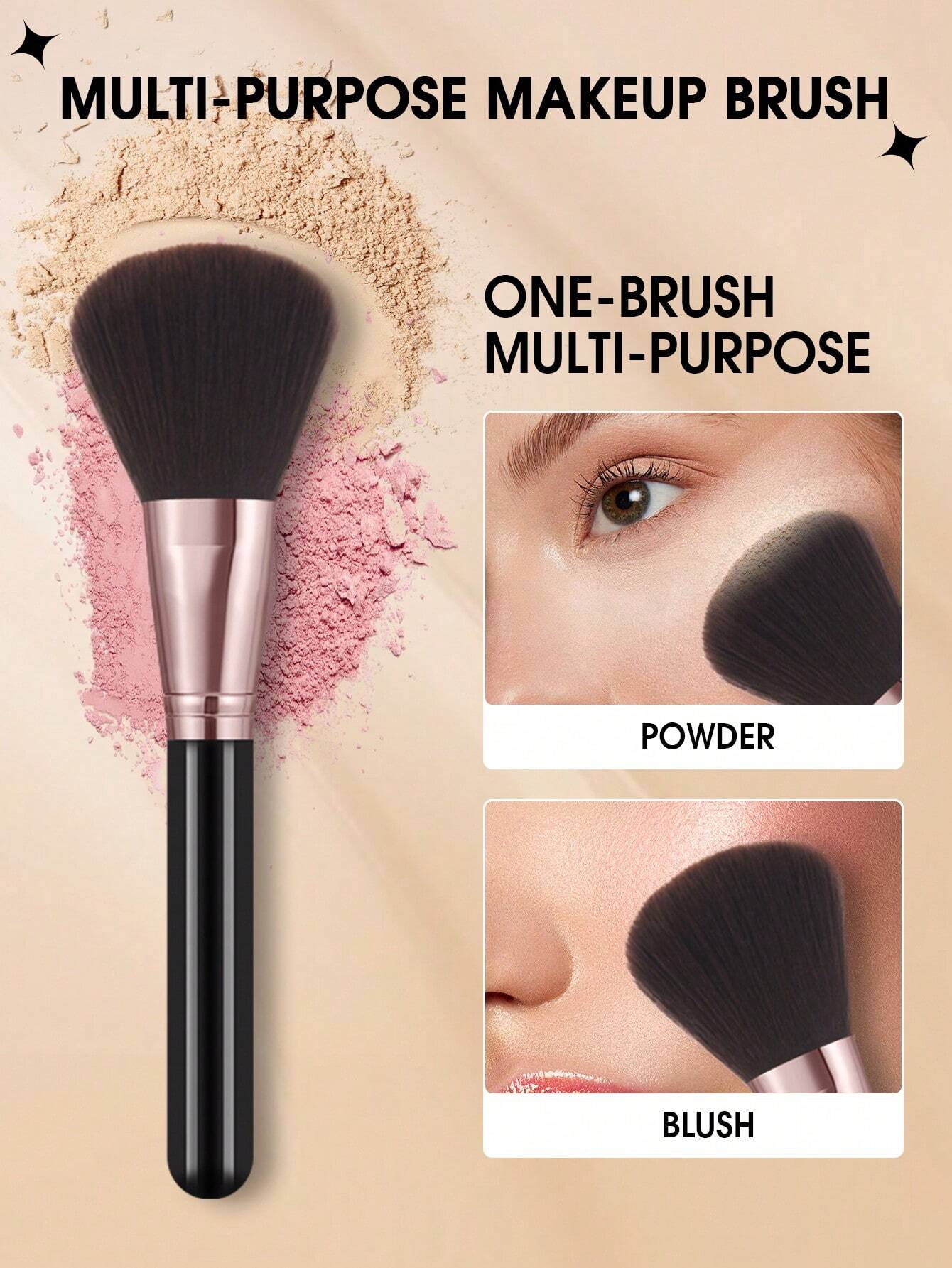 Shein 46Pcs complete makeup kit With Bag
