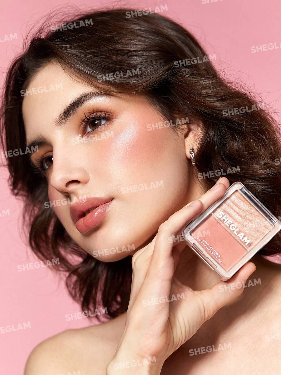 Sheglam Glam 101 Hybrid Highlighter and Blush Duo