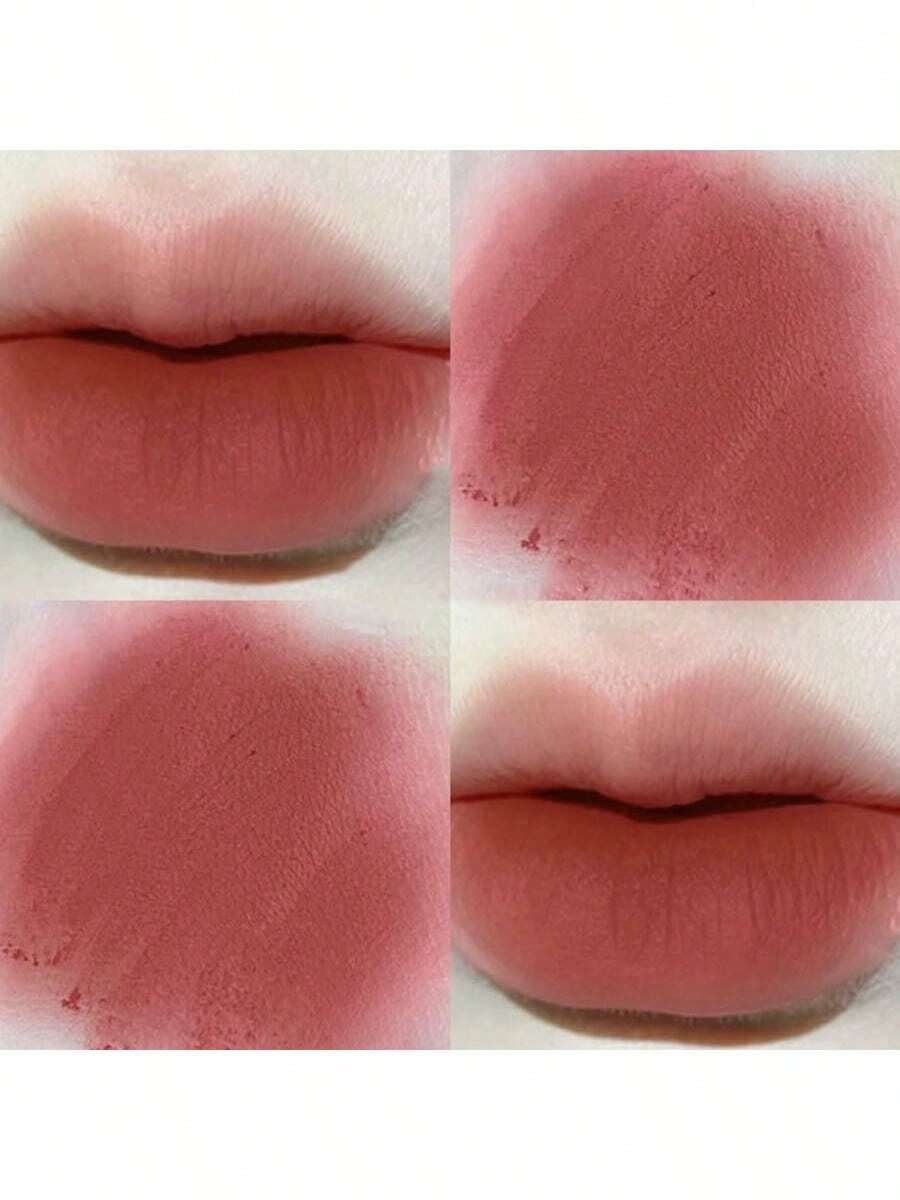 SheIn Rabbit Print Lip Gloss Kit 6Pcs Long-Lasting Matte Liquid Lipstick