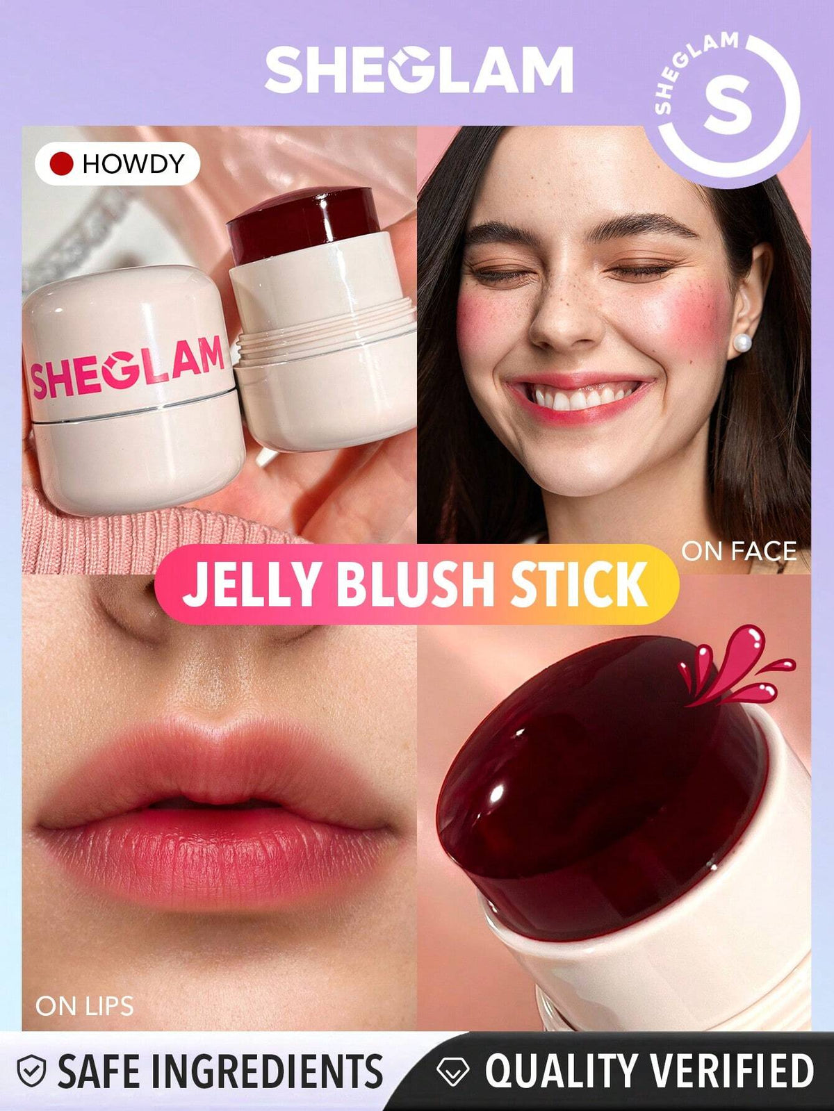 sheglam jelly-licious hydrating lip and blush tint