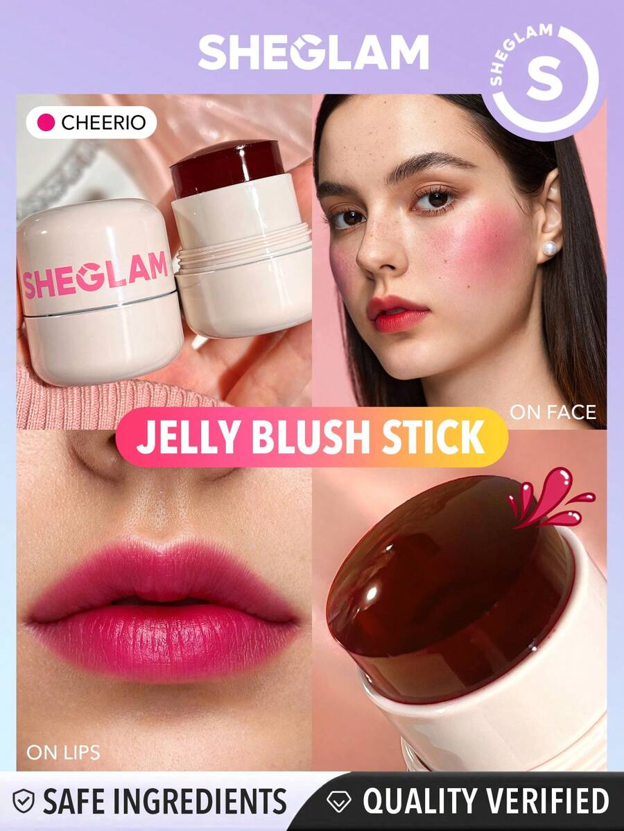 sheglam jelly-licious hydrating lip and blush tint