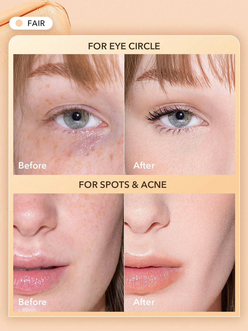 sheglam Rapid Retouch cream concealer