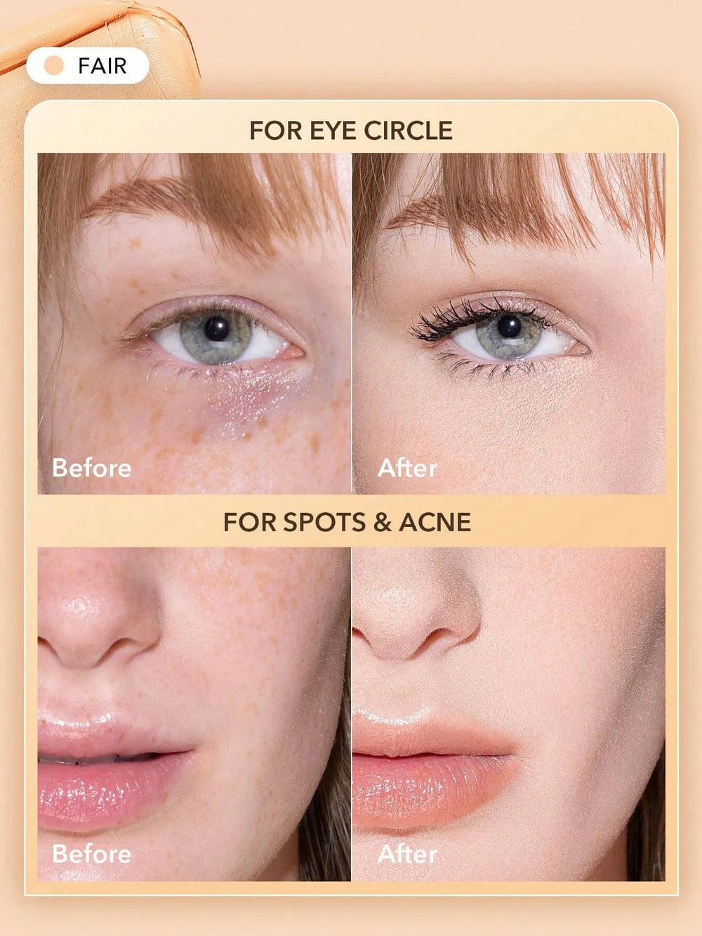 sheglam Rapid Retouch cream concealer
