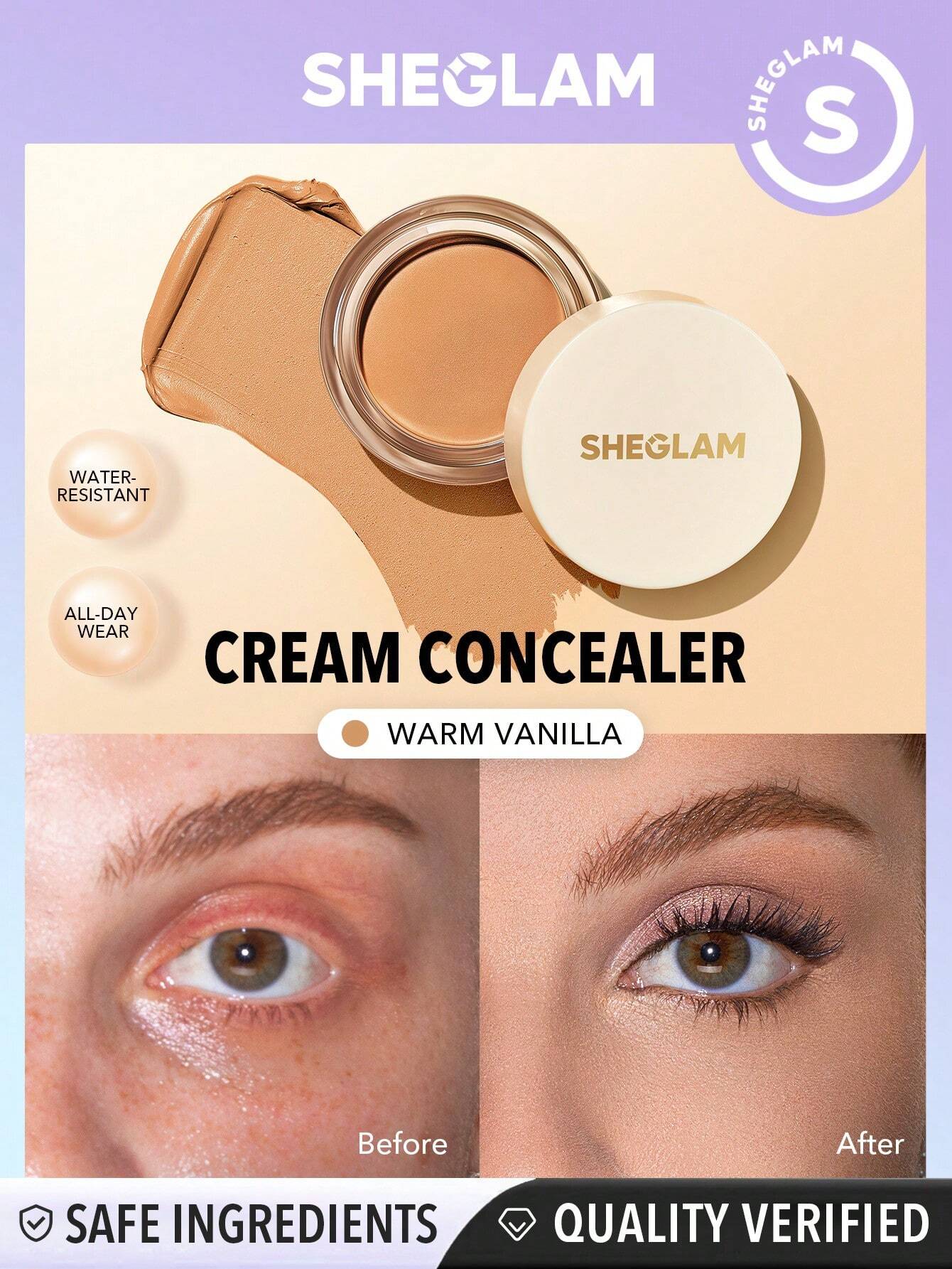 sheglam Rapid Retouch cream concealer