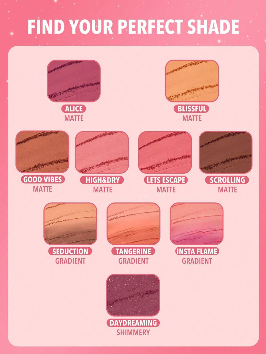 Sheglam divine flush matte blush