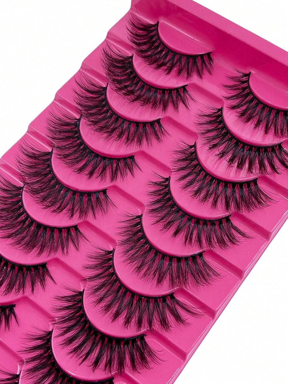 Shein 10 Pairs Eyelashes 6D Super Fluffy