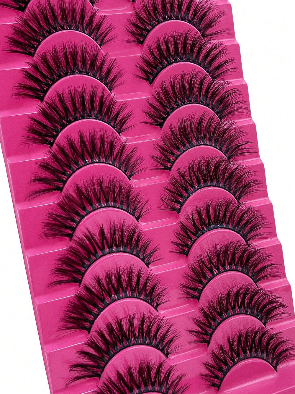 Shein 10 Pairs Eyelashes 6D Super Fluffy