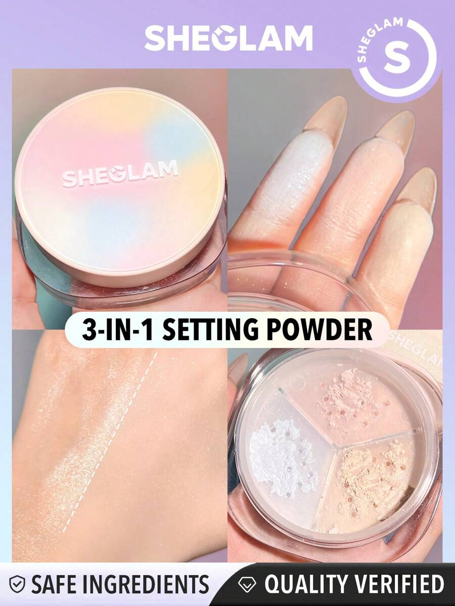 Sheglam Radiance Ring 3-In-1 Correcting Setting Powder
