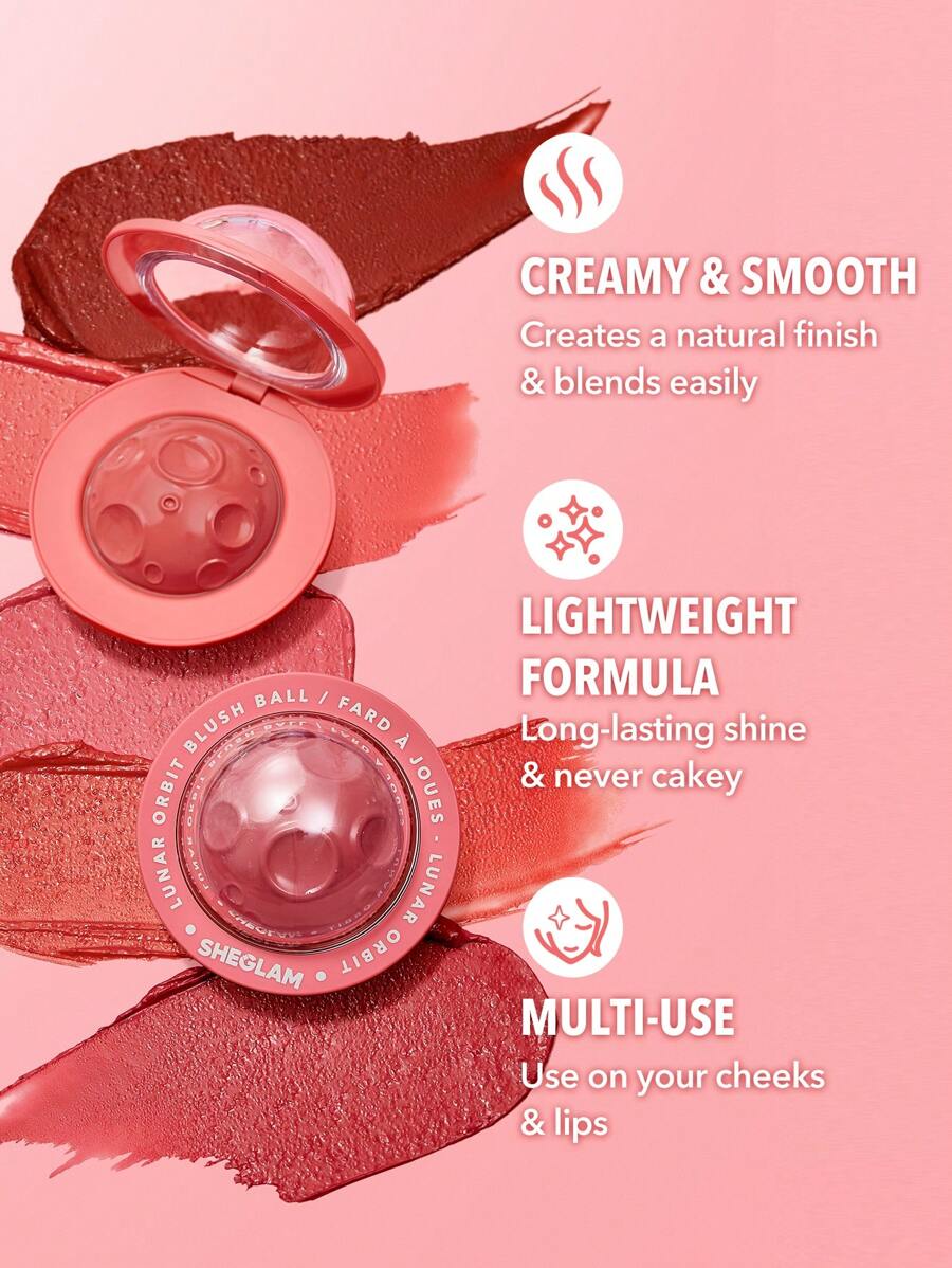 Sheglam Lunar Orbit أحمر خدود كروي