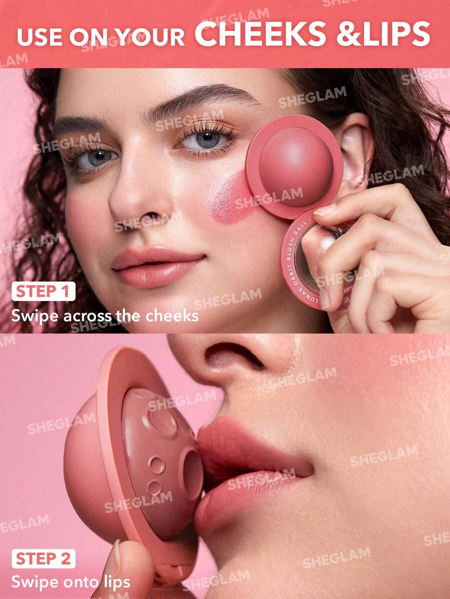 Sheglam Lunar Orbit أحمر خدود كروي