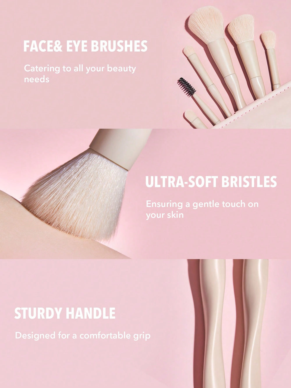 sheglam pro core brush kit 6pcs