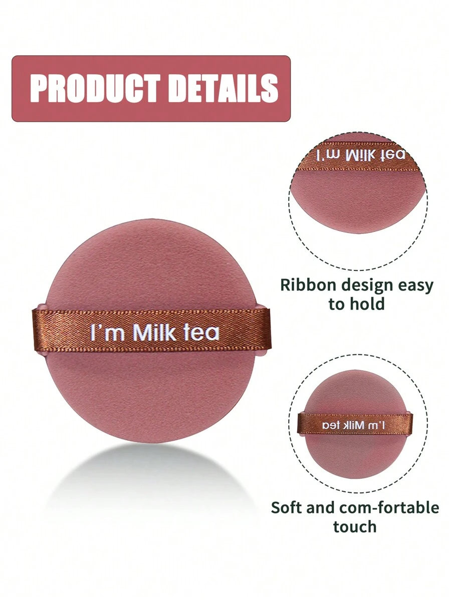 SheIn New 13 Piece Makeup Brush Set Includes 3 Pieces Makeup Sponges and 3 Pieces Pink Powder