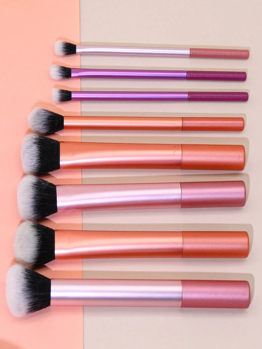 SHEIN 8pcs Multifunctional Super Soft Makeup Brush