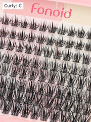 Shein Fonoid 96PCS Fluffy And Soft Segmented Eyelashes