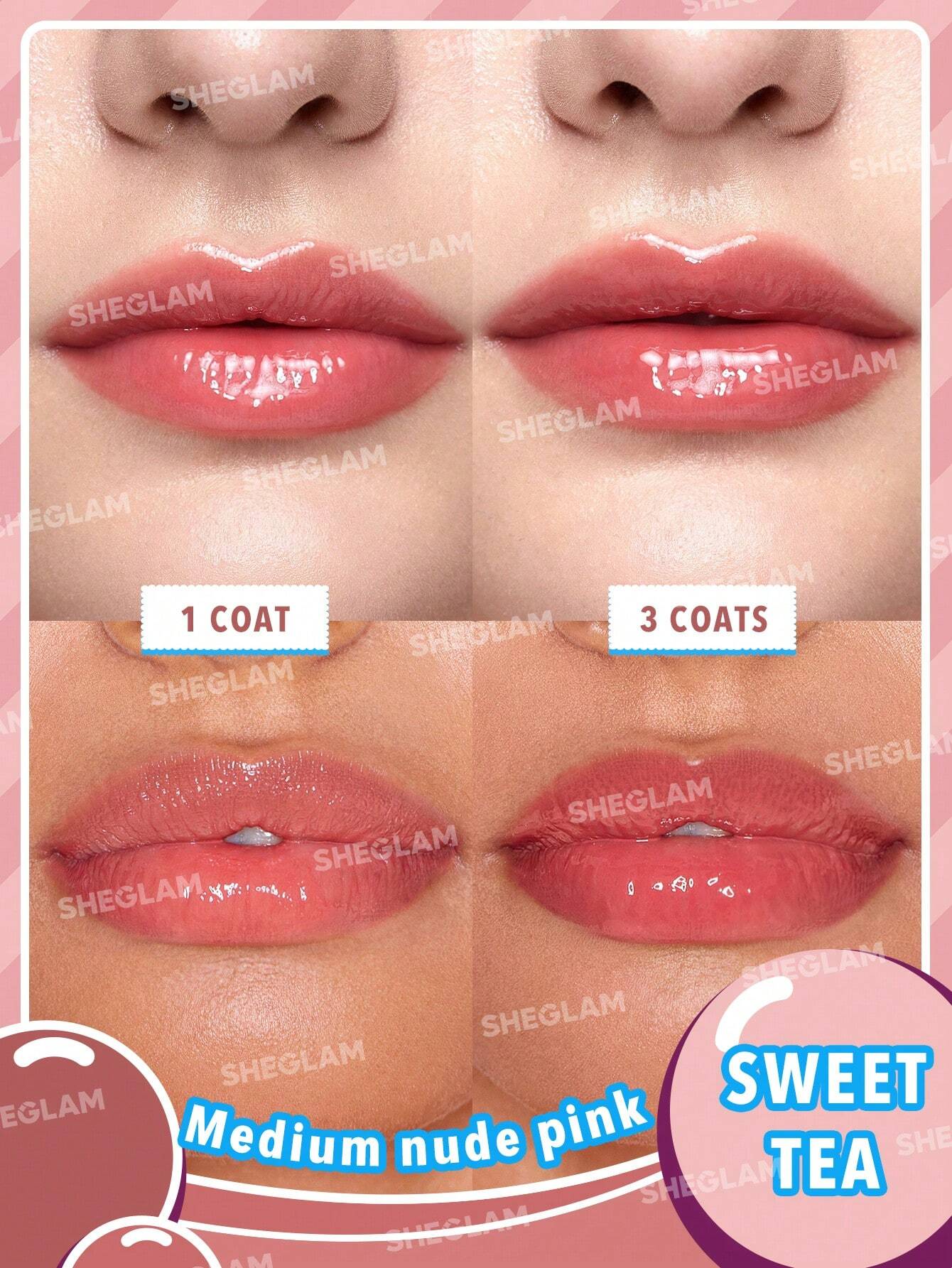 Sheglam Hello Kitty Poolside Perfection Lip Glaze