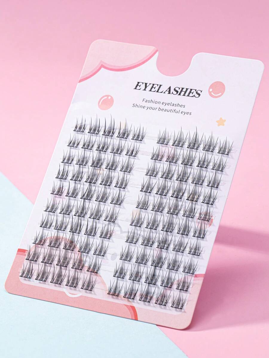 Shein 100 Pcs Autumn Breeze DIY Lshes Clusters Eyelash