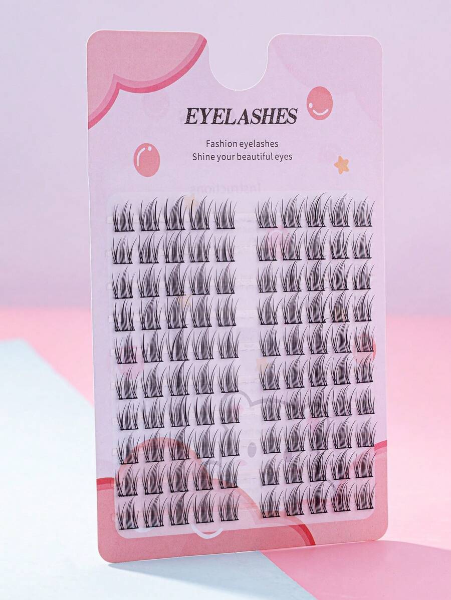 Shein 100 Pcs Autumn Breeze DIY Lshes Clusters Eyelash