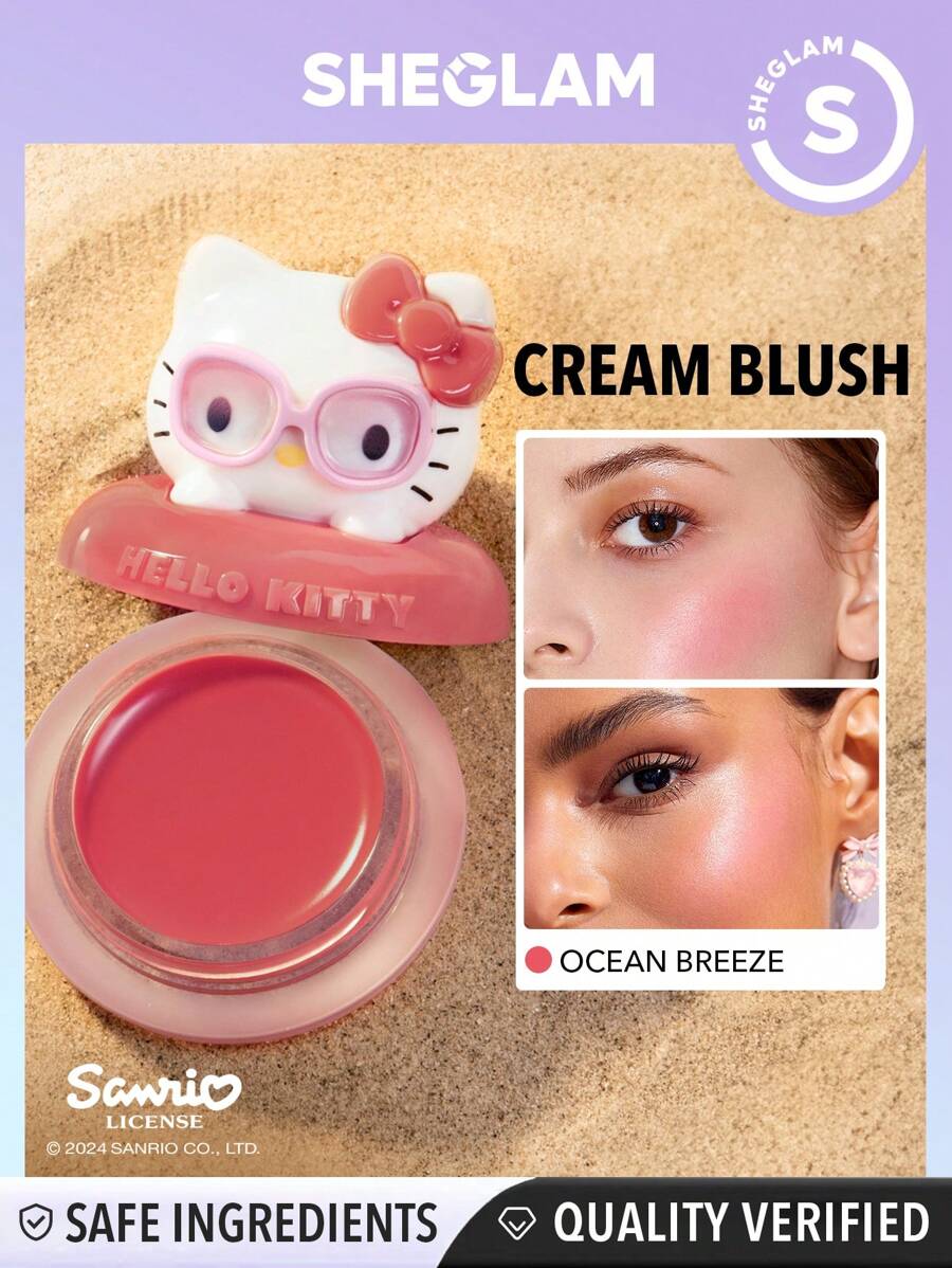 Sheglam Hello Kitty Coastal Cream Blush