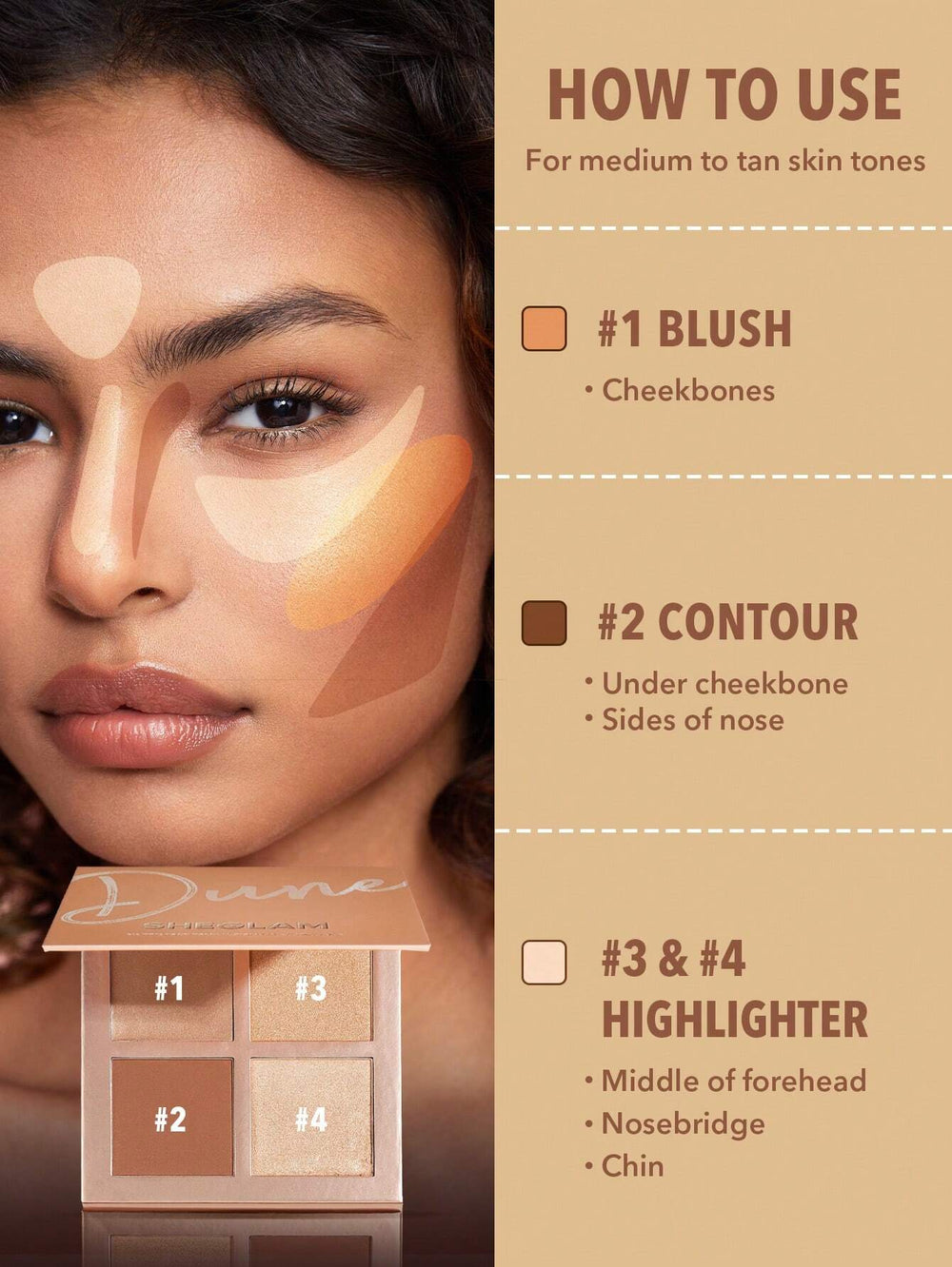 Sheglam Eyeshadow 3D Pro Face Palette 
