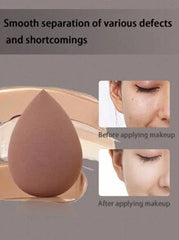 Shein 13 pcs makeup brush set + 2 brown makeup sponges