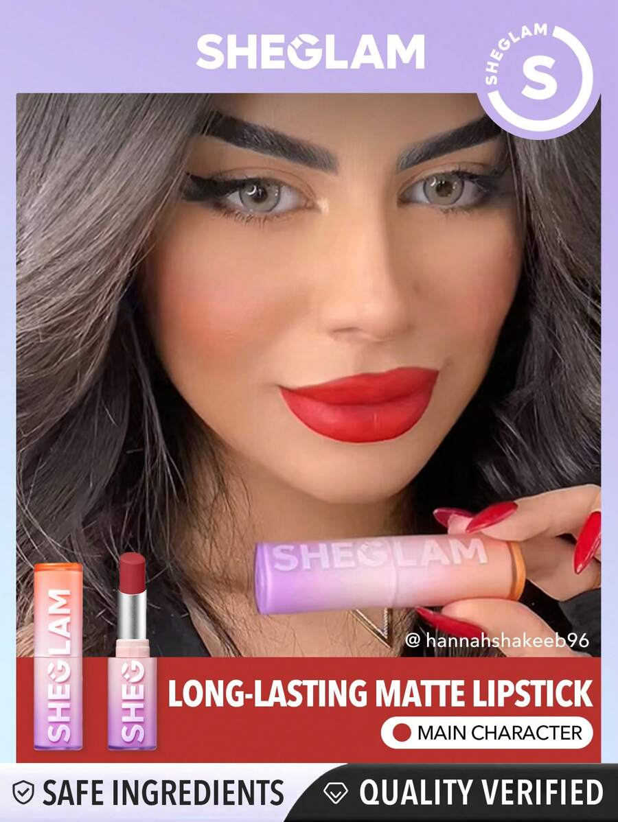Sheglam Dynamat Boom Long lasting matte lipstick