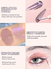 Sheglam Silk and Sparkle Double Ended Liquid Eyeshadow