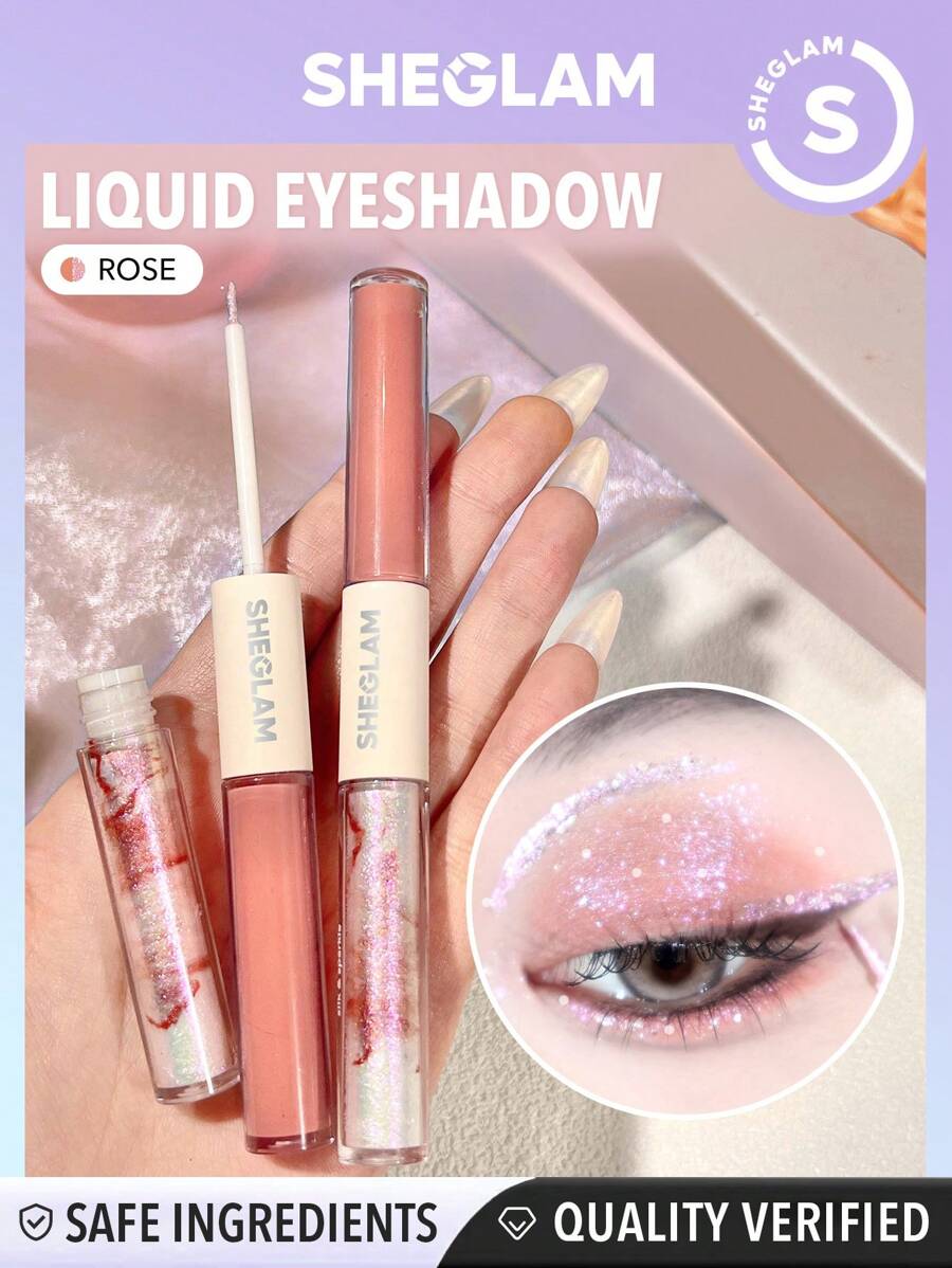 Sheglam Silk and Sparkle Double Ended Liquid Eyeshadow