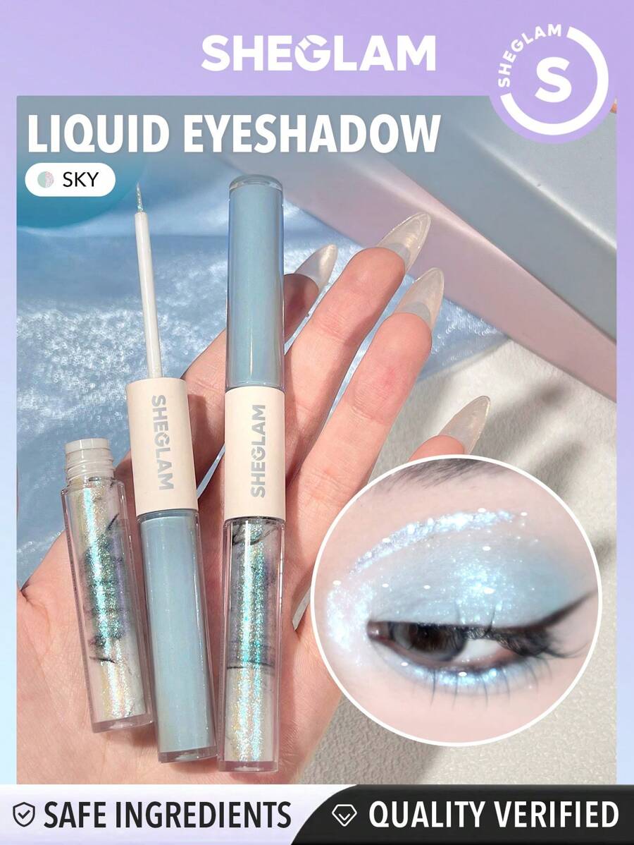 Sheglam Silk and Sparkle Double Ended Liquid Eyeshadow