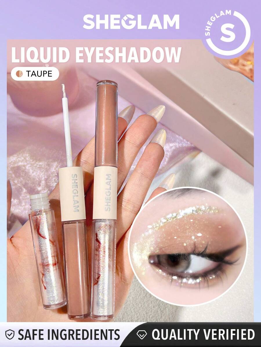 Sheglam Silk and Sparkle Double Ended Liquid Eyeshadow