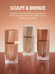 SHEGLAM Concealer +Shimmer Liquid Bronzer +COMPLEXION PRO MATTE FOUNDATION