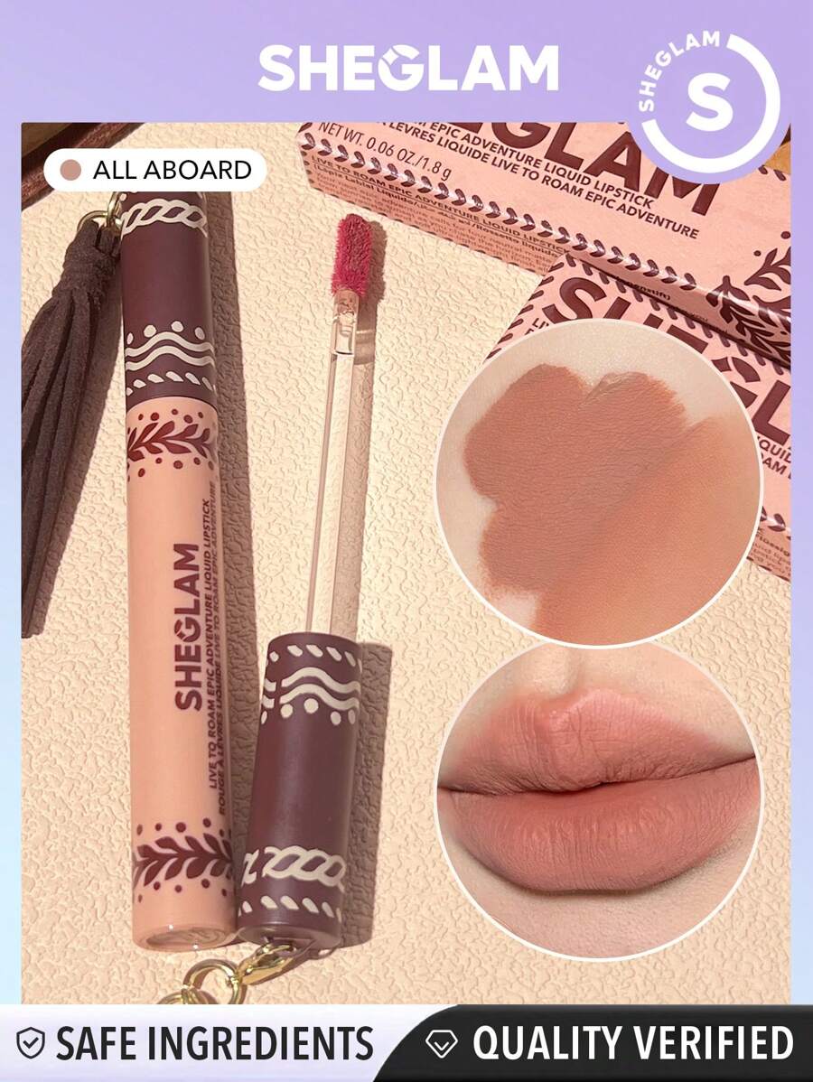 Sheglam Live To Roam Epic Liquid Lipstick