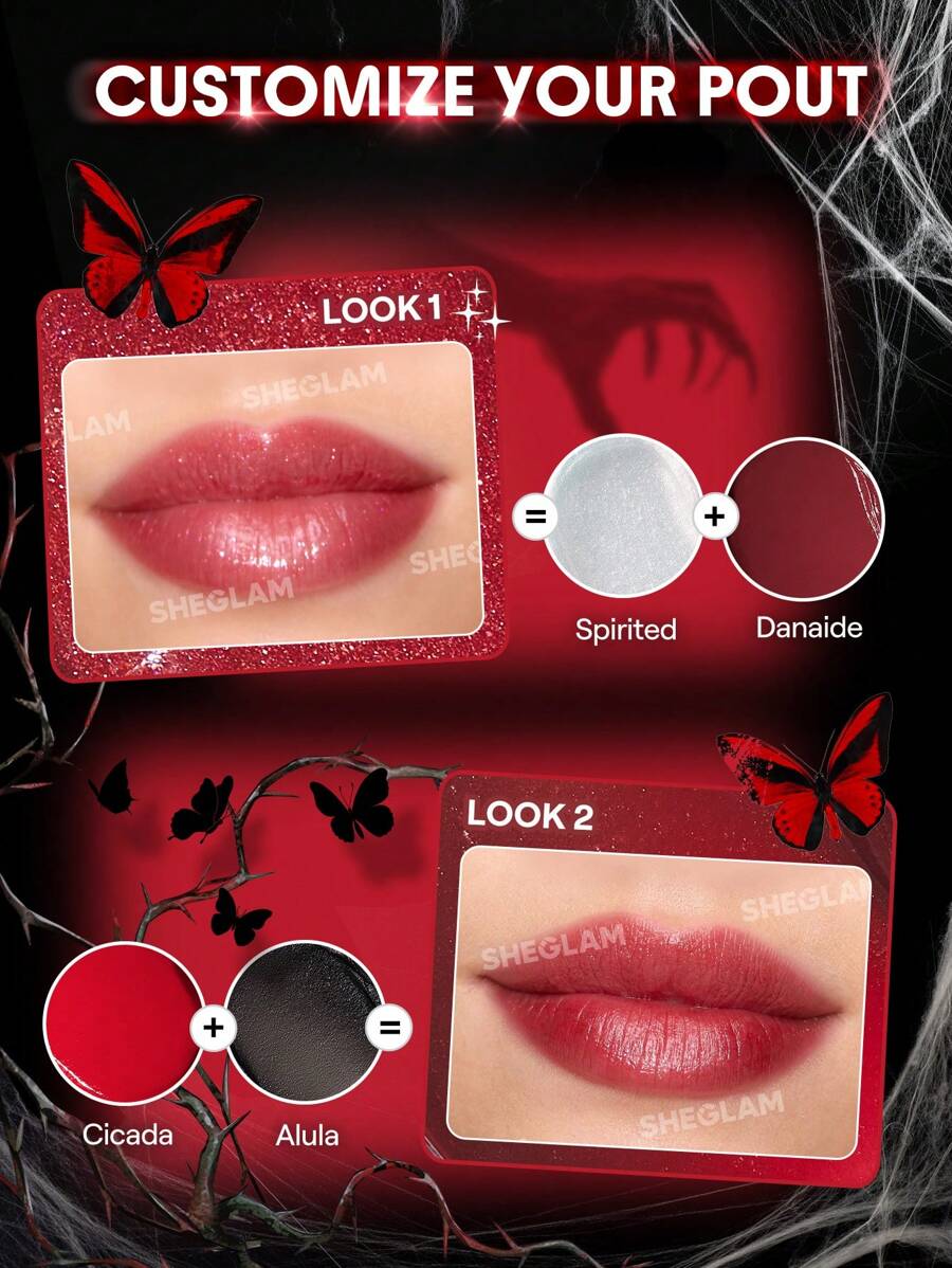 SHEGLAM Phantom s Kiss Lip Gloss Palette
