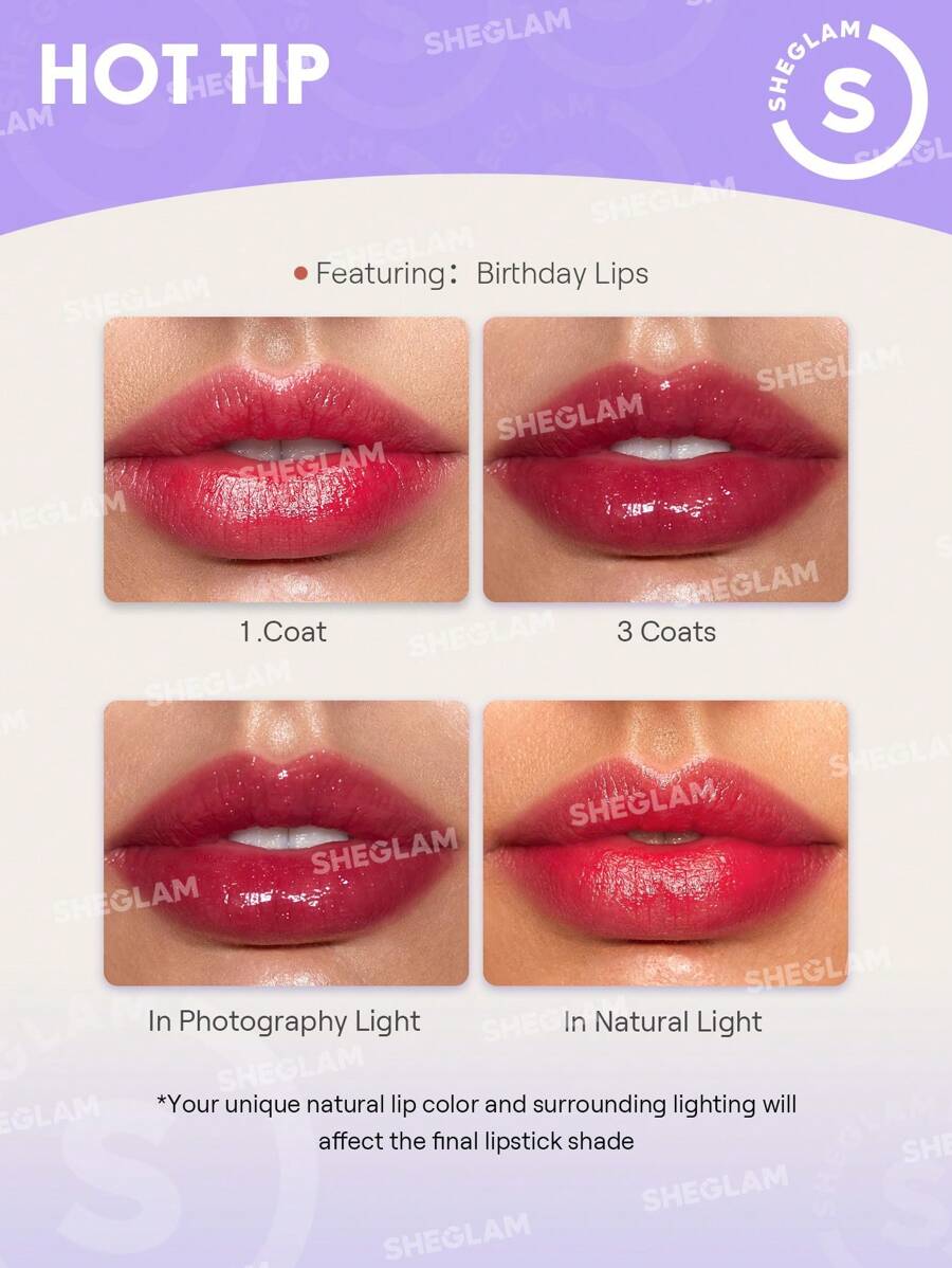 SHEGLAM Phantom s Kiss Lip Gloss Palette