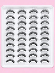 Shein 20 Pairs Manga Lashes Faux Mink Eyelashes