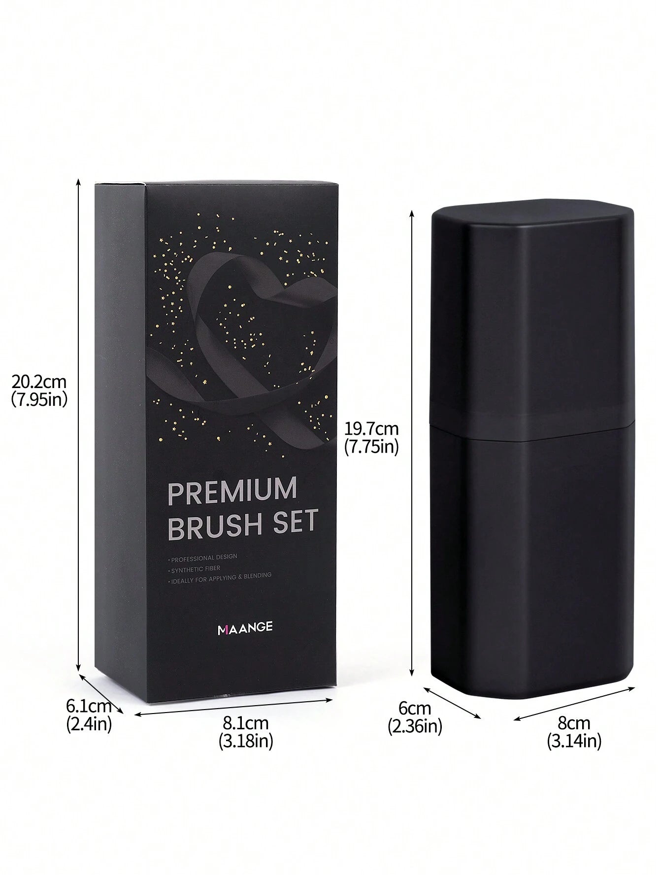 Maange Premium 18 Makeup Brush Set