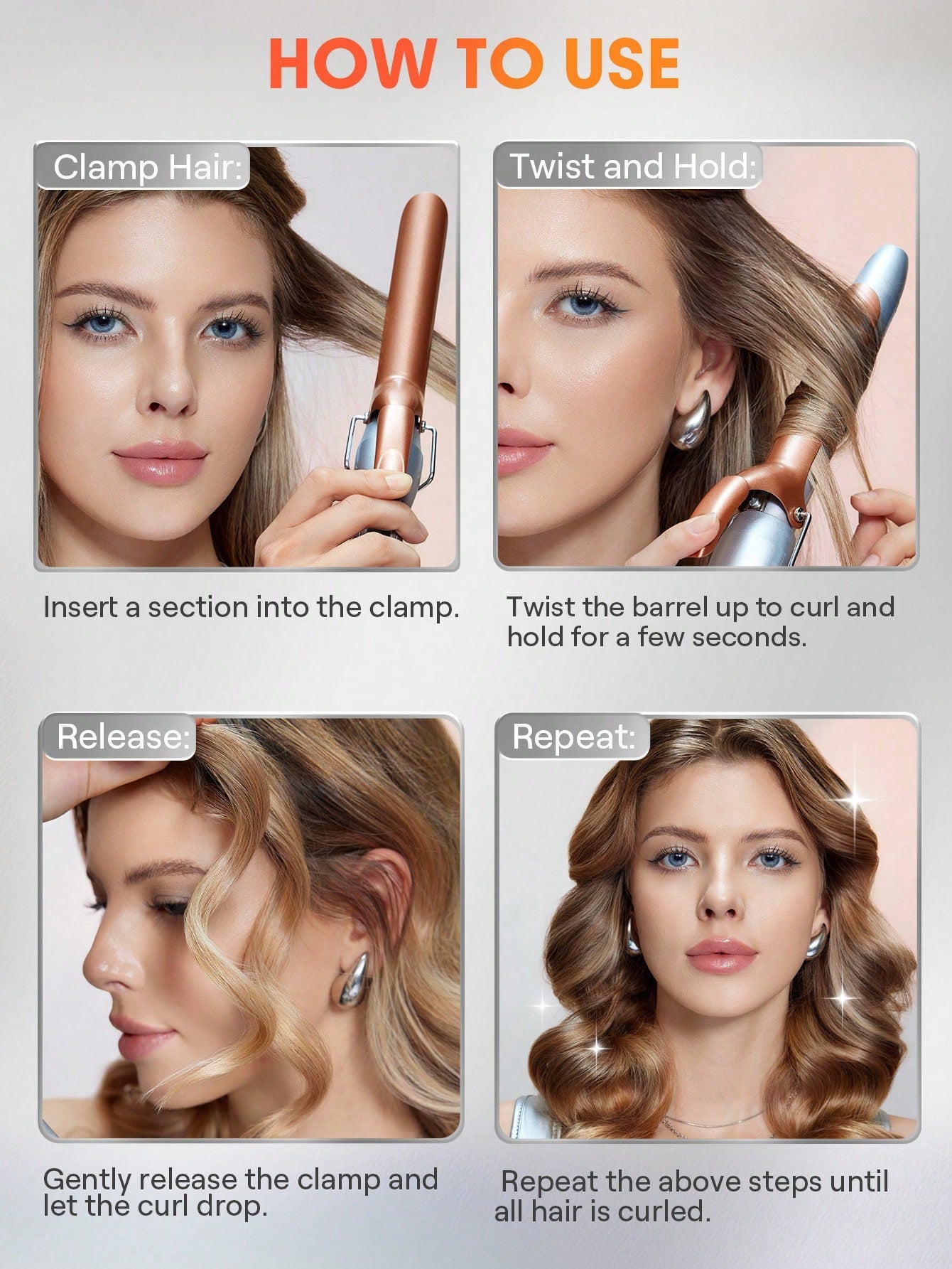 Sheglam Hair it curl curling iron 9mm