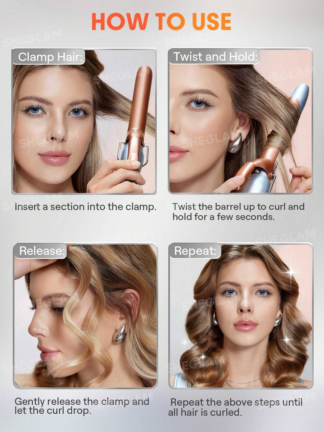 Sheglam Hair It Curl Curling Iron