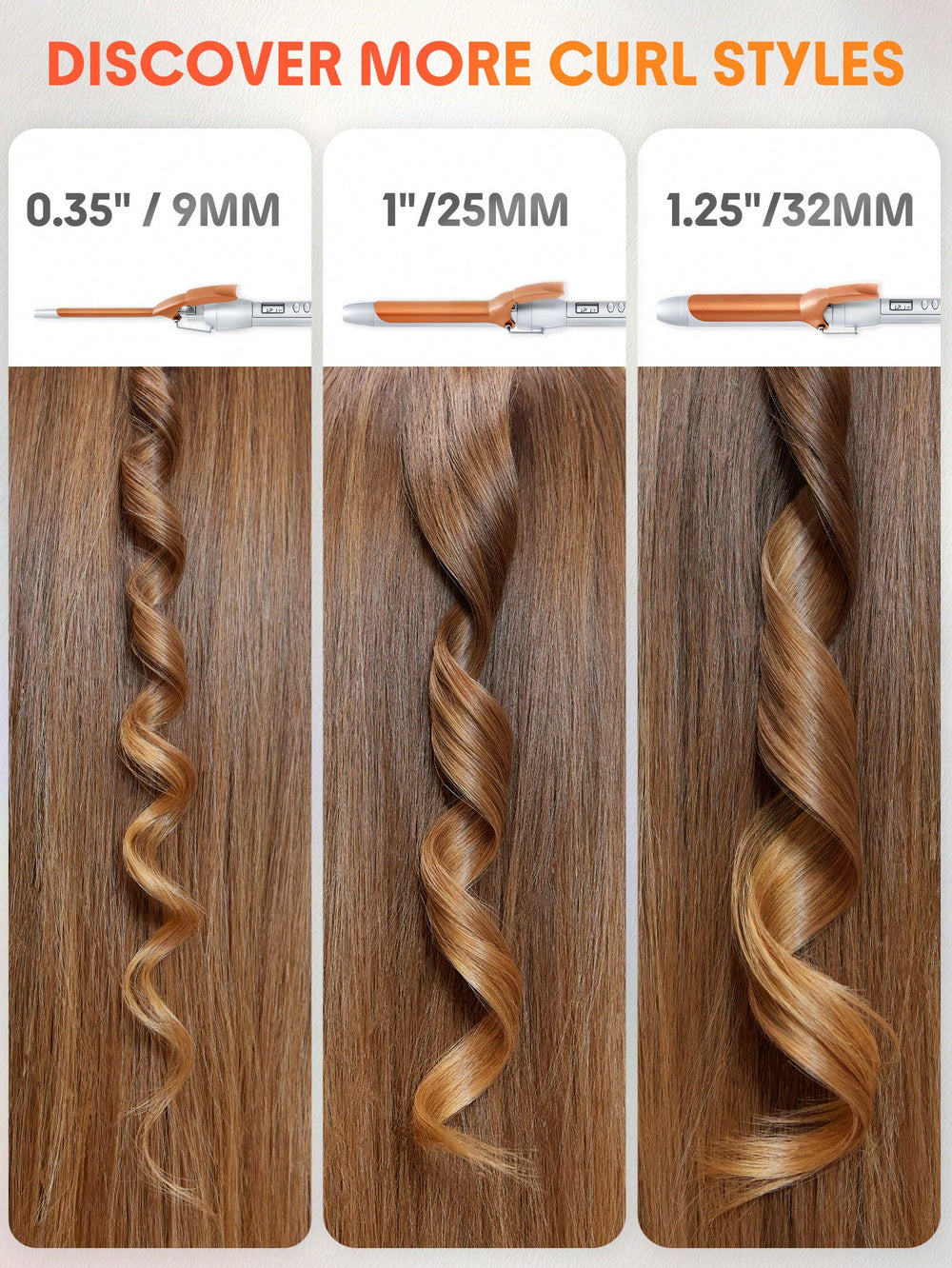 Sheglam Hair it curl curling iron 9mm