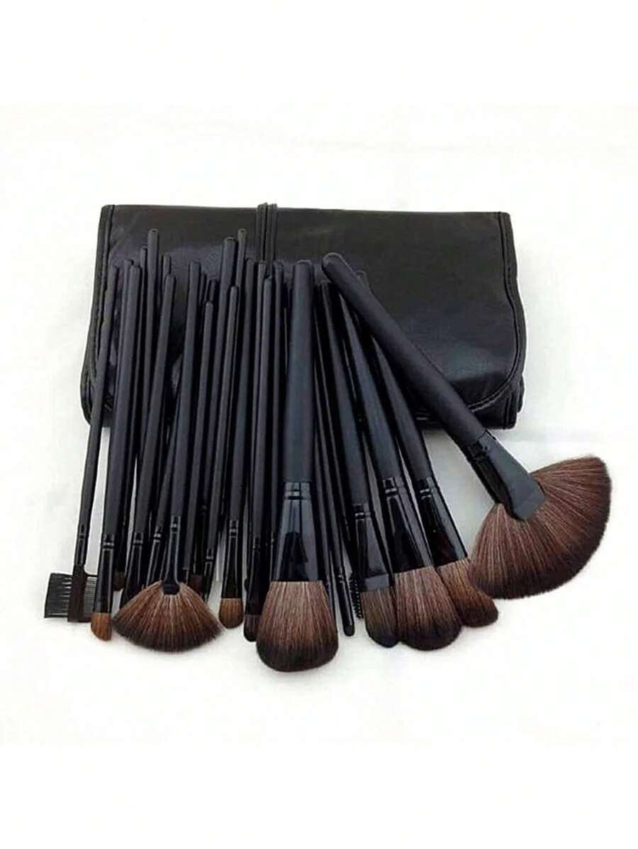 Shein  Bag Of 24 Pcs Makeup Brush Sets Professional