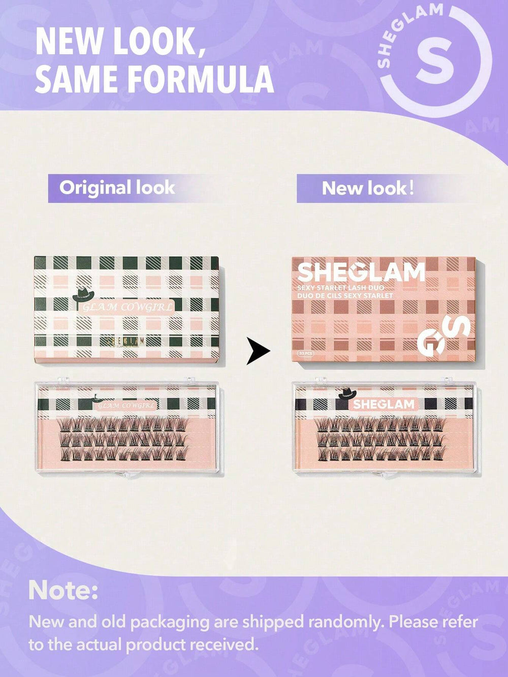 Sheglam Sexy Starlet Lash Duo Glam Cowgirl