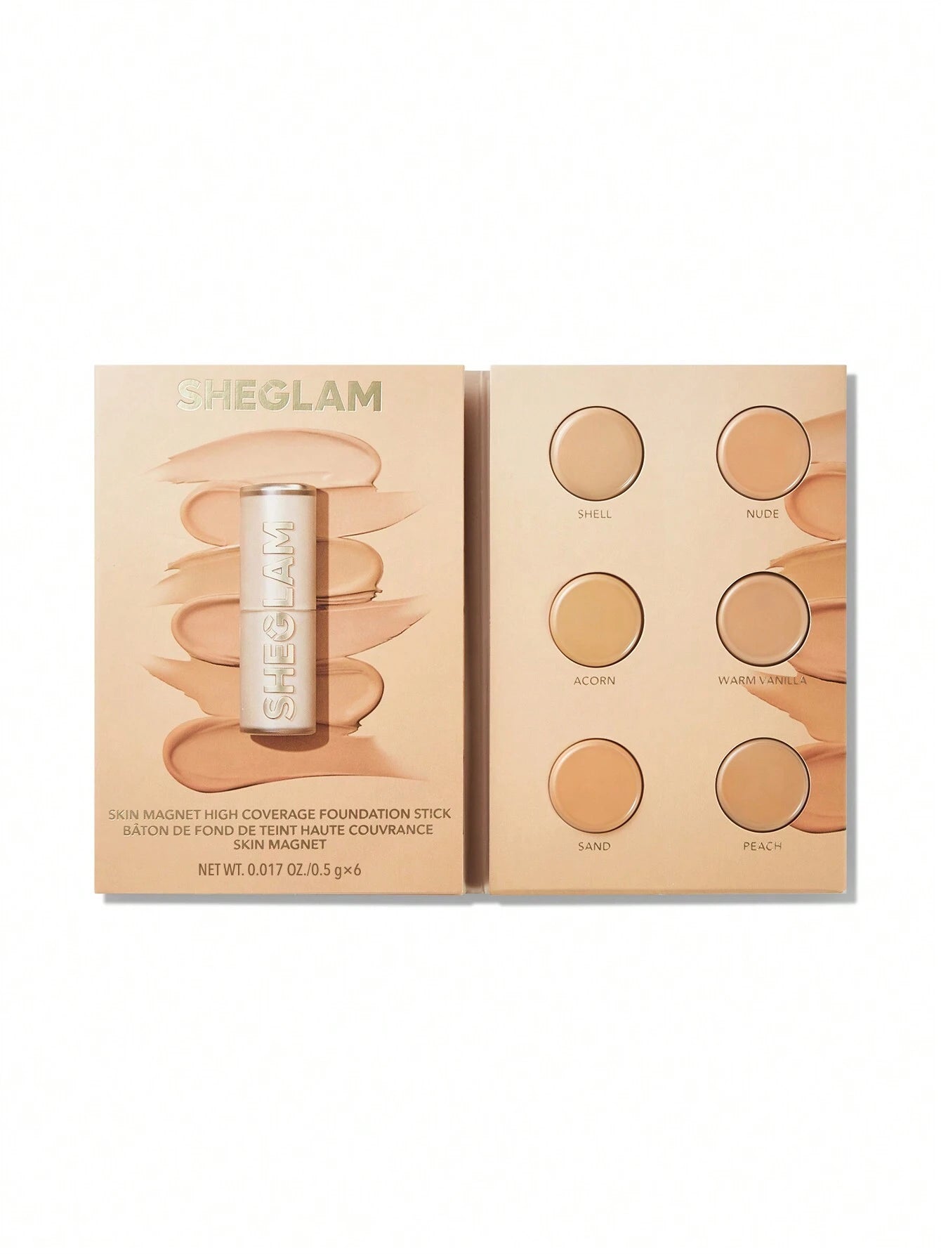 Sheglam Skin Magnet High Coverage Foundation Stick Sample