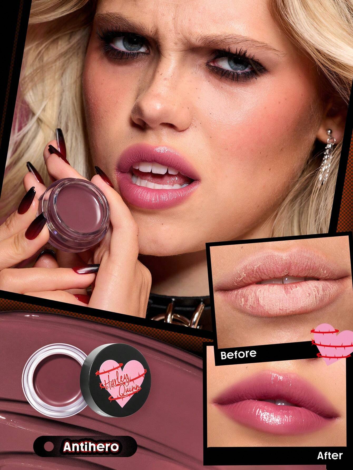Sheglam Harley Quinn X SHEGLAM Villainous Misfits Lip Jam Set