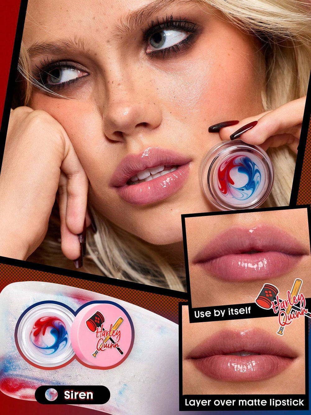 Sheglam Harley Quinn X SHEGLAM Villainous Misfits Lip Jam Set